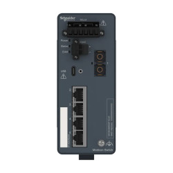 Modicon Switch administré - 4 ports cuivre et 1 port fibre multimode