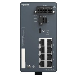 Modicon Switch Manageable Etendu 8Ports Cuivre