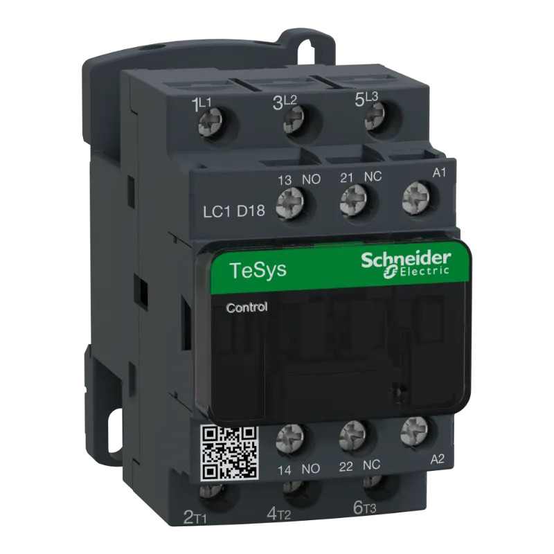 TeSys LC1D - contacteur - 3P - AC-3 440V - 18A - bobine 12Vca