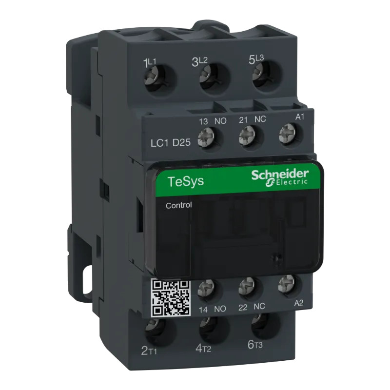 TeSys LC1D - contacteur - 3P - AC-3 440V - 25A - bobine 24Vca