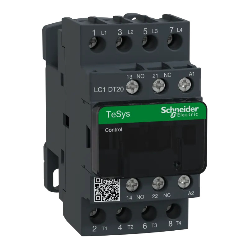 TeSys LC1D - contacteur - 4P - AC-1 440V - 20A - bobine 24Vca