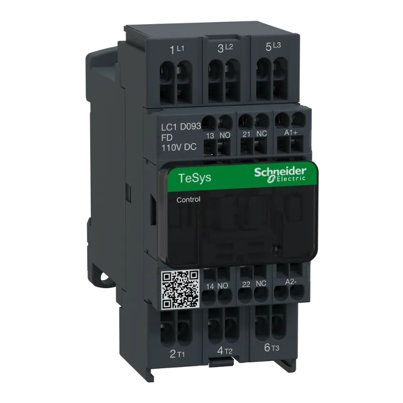 TeSys LC1D - contacteur - 3P - AC-3 440V - 9A - bobine 110Vcc