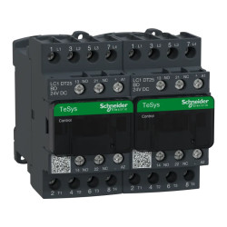 TeSys LC2D - contacteur inverseur - 4P - AC-1 440V - 25A - bobine 24Vcc