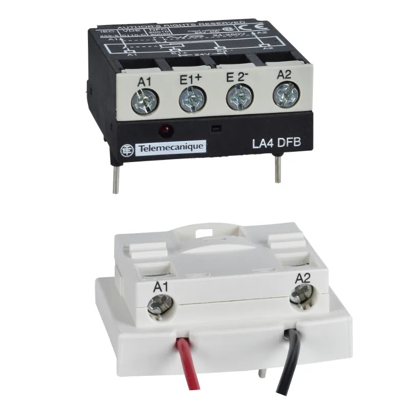 KIT BASSE CONSO (LAD4BB3 ET INTERFACE RELAIS 24VDC LA4DFB) POUR D40A A D65A