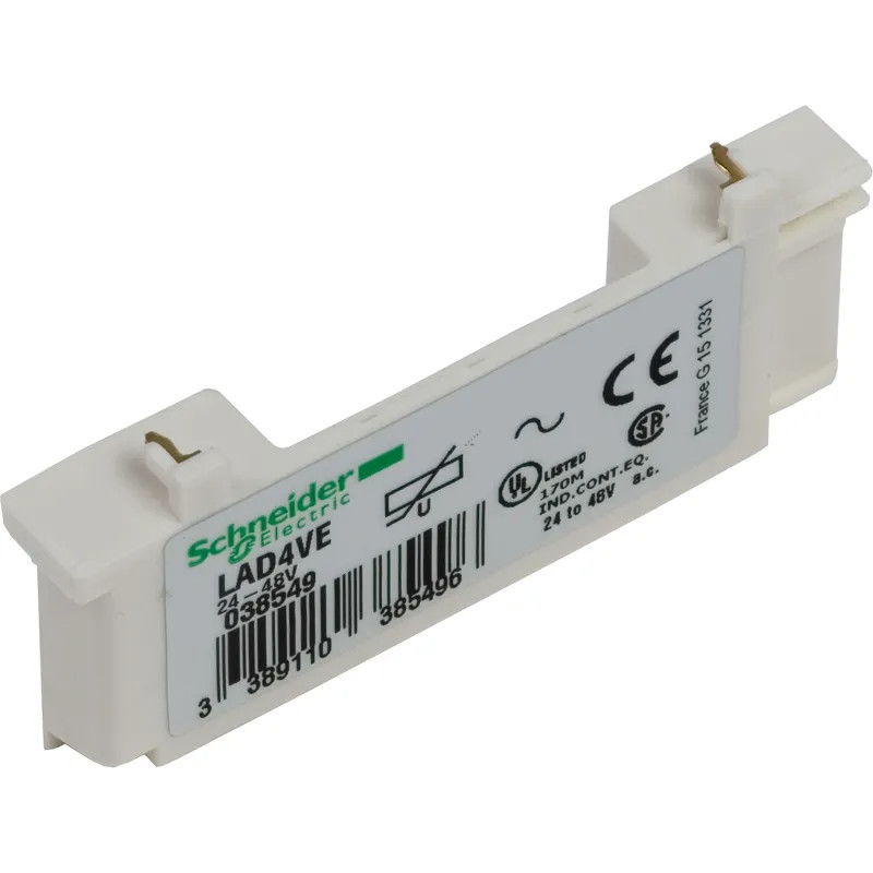 TeSys D - module d'antiparasitage - diode d'écrêtage bidirectionnel - 24Vca