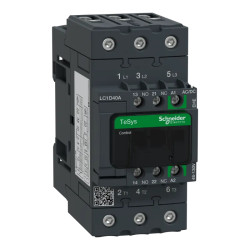 TeSys D - contacteur - 3P(3NO) - AC3 - inf. ou egal 440V 40A - 48 à 130Vca-cc - Everlink