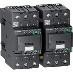 TeSys D - contacteur inverseur - 3P(3NO) AC3 inf. ou egal440V 80A - 24-60Vca-cc - Everlink