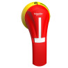 TeSys GS - Poignee ext front 100..400a ip65 rouge