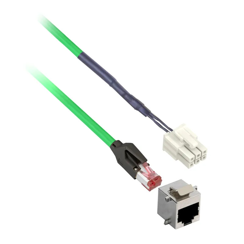 Lexium - Lxm acc cable p. connexio n av. vw3a8117