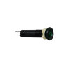 Harmony XVL - voyant LED - Ø8 - vert - 24V - col noire - cosses Faston