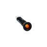 Harmony XVL - voyant LED - Ø8 - orange - 24V - col noire - cosses Faston