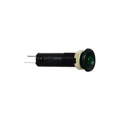 Harmony XVL - voyant LED - Ø8 - vert - 48V - col noire - cosses Faston