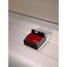 Harmony XB6 - bouton-pous. lum. complet - tête rect. - rouge - Ø16 - 24V - 1O+1F