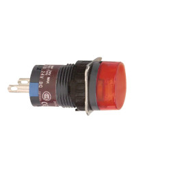 Harmony XB6 - voyant rond - Ø16mm - IP65 - DEL intégrée - 24V - cosses - rouge