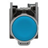 Harmony XB4 - bouton poussoir à impulsion - Ø22 - bleu - 1F - vis étrier