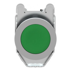 Harmony XB4 - bouton poussoir à impulsion - flush - vert - 1F - vis étrier