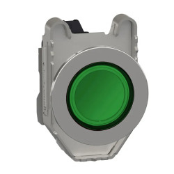 Harmony XB4 - voyant lumineux DEL - flush - vert - 230V - vis étrier