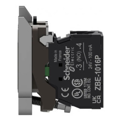 Harmony XB4 - corps de bouton - 1F - IP5x - faible charge - raccord vis-étrier