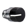 Harmony XB4 - tête bouton molette - Ø22 - 2 posit fixes - noir