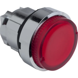 Harmony XB4 - tête bouton poussoir lumineux BA9s - Ø22 - dépassant - rouge