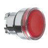 Harmony XB4 - tête bouton poussoir lumineux BA9s - Ø22 - rouge