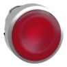 Harmony XB4 - tête bouton poussoir lumineux DEL - Ø22 - strié - rouge