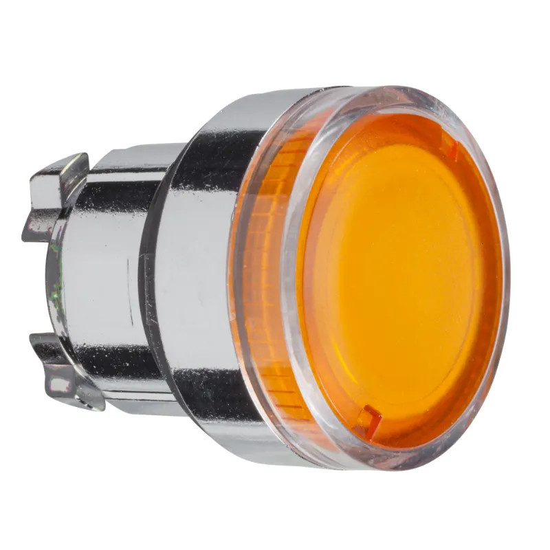 Harmony XB4 - tête bouton poussoir lumineux BA9s - Ø22 - orange