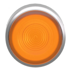 Harmony XB4 - tête bouton poussoir lumineux DEL - Ø22 - strié - orange