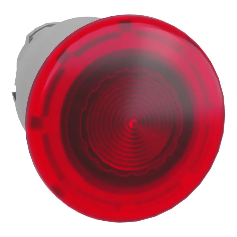 Harmony XB4 - tête bouton coup de poing lumineux DEL - Ø40 - rouge