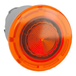 Harmony XB4 - tête bouton coup de poing lumineux DEL - Ø40 - orange