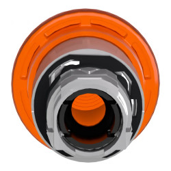 Harmony XB4 - tête bouton coup de poing lumineux DEL - Ø40 - orange