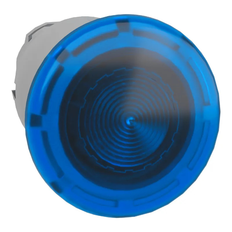 Harmony XB4 - tête bouton coup de poing lumineux DEL - Ø40 - bleu