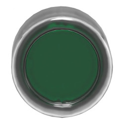 Harmony XB4 - tête bouton poussoir lumineux DEL - Ø22 - capuchonné - vert