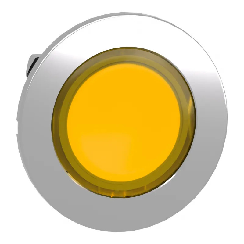 Harmony XB4 - tête bouton poussoir à impulsion - flush - pour étiq - jaune