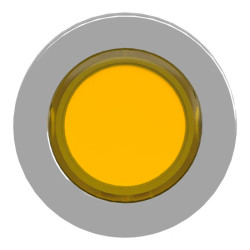 Harmony XB4 - tête bouton poussoir à impulsion - flush - pour étiq - jaune