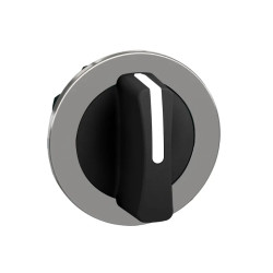 Harmony XB4 - tête bouton tournant manette - flush - 3 posit fixes - noir