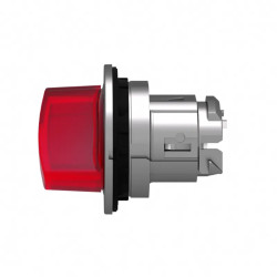 Harmony XB4 - tête bouton à manette lumineux - flush - 2 pos fix - rouge