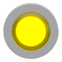 Harmony XB4 - tête bouton poussoir lum DEL - flush - dépassant - jaune