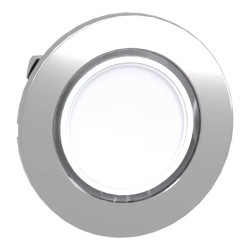 Harmony XB4 - tête bouton poussoir lum DEL - flush - blanc