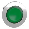 Harmony XB4 - tête bouton poussoir lum DEL - flush - vert