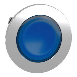 Harmony XB4 - tête bouton poussoir lum DEL - flush - bleu