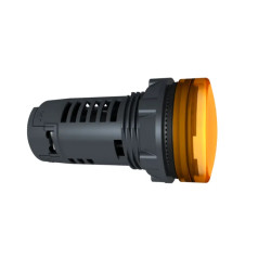 Harmony XB5 - voyant lumineux compact DEL - Ø22 - orange - 120V - vis étrier