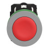 Harmony XB5 - bouton poussoir à impulsion - Ø22 - col flush grise - rouge - 1O