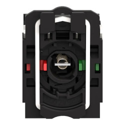 Harmony XB5 - corps bouton poussoir lumineux BA9s - 1O+1F - 250V max - vis étr