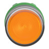 Harmony XB5 - tête bouton poussoir lumineux DEL - Ø22 - strié - orange