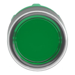 Harmony XB5 - tête bouton poussoir lumineux DEL - Ø22 - capuchonné - vert