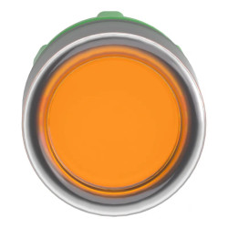 Harmony XB5 - tête bouton poussoir lumineux DEL - Ø22 - capuchonné - orange