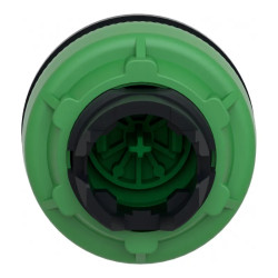 Harmony XB5 - tête bouton poussoir à impulsion - flush - vert