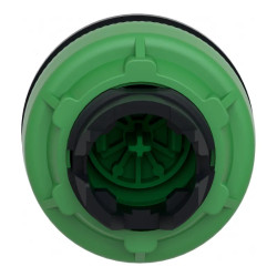 Harmony XB5 - tête bouton poussoir à impulsion - flush - marqué - vert