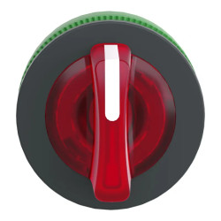 Harmony XB5 - tête bouton manette lumineux - flush - 3 pos rap GC - rouge